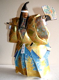 персонаж японского театра Но, большая интерьерная статуэтка