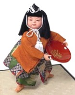 японская кукла Юный Самурай, 1960-е гг.