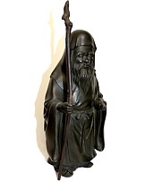 статуэтка в виде Одного из Семи Богов Удачи Фукурокудзю, Япония, 1890-е гг.