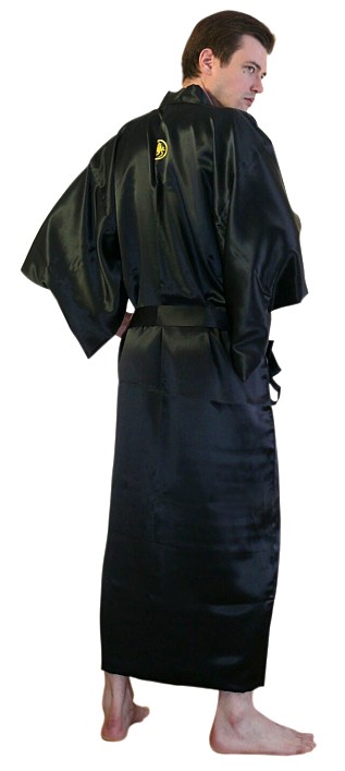 мужской шелковый халат кимоно - стильный подарок мужчине
