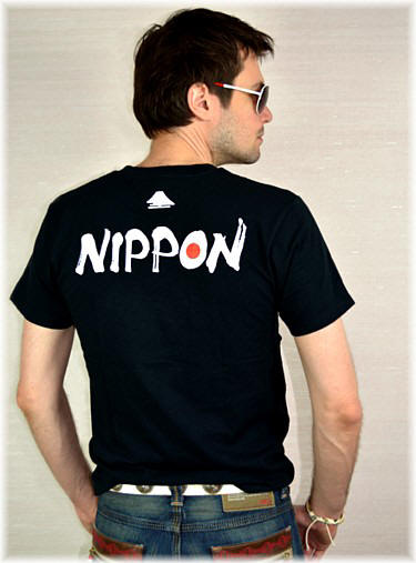мужская дизайнерская футболка, сделано в Японии