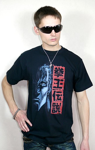 мужская японская футболка с рисунком по мотивам аниме Кулак Северной Звезды