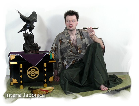 японское оружие, предметы самурайского искусства, японская курительная трубка